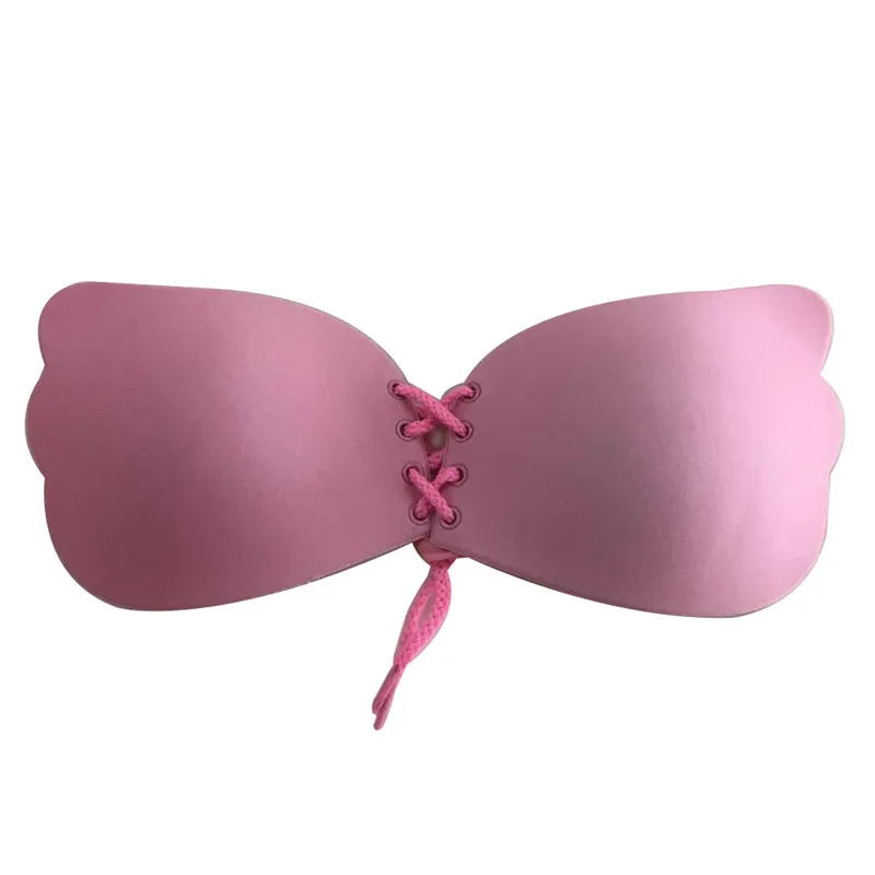 soutien-gorge-bralette-nubra-Self-Adhesive-Strapless-Bandage-Stick-Gel-Silicone-Push-Up-1-2-Cup