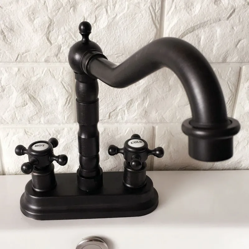 Black Oil Rubbed 4" Centerset Brass Kitchen Bathroom Vessel Sink Two Holes Basin Swivel Faucet Dual Handles Water Tap ahg071
Black Oil Rubbed 4" Centerset Brass Kitchen Bathroom Vessel Sink Two Holes Basin Swivel Faucet Dual Handles Water Tap ahg071