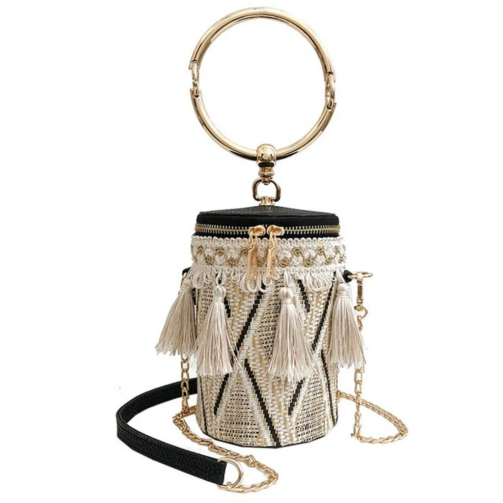 OCARDIAN 2019 Women Handbags Retro Weave Feather Tassel Bucket Bag Fashion Women Jelly Bags Purse Solid Color Handbags 932828
OCARDIAN 2019 Women Handbags Retro Weave Feather Tassel Bucket Bag Fashion Women Jelly Bags Purse Solid Color Handbags 932828
