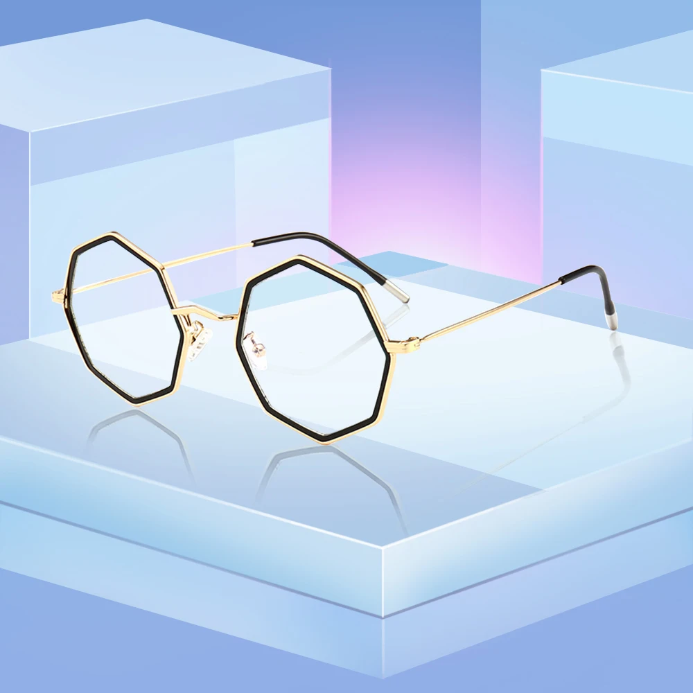 Octagon Polygon Glasses Unisex Anti Blue Light Blocking Glasses Frame Ultra-light TR90 Women Men Computer Goggles GlassesPL1166
Octagon Polygon Glasses Unisex Anti Blue Light Blocking Glasses Frame Ultra-light TR90 Women Men Computer Goggles GlassesPL1166