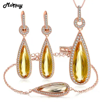 MoBuy Romantic Pear Citrine Natural Gemstone 3pcs Jewelry Sets Fine Jewelry For Women Wedding 100% 925 Sterling Silver V047EHN
MoBuy Romantic Pear Citrine Natural Gemstone 3pcs Jewelry Sets Fine Jewelry For Women Wedding 100% 925 Sterling Silver V047EHN