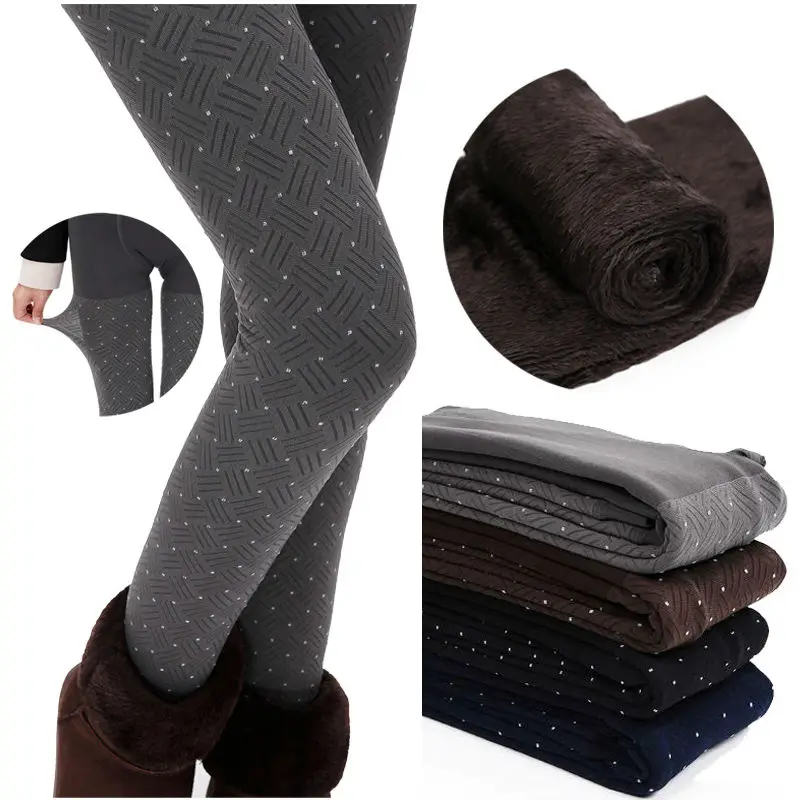 NEW Women's Girls Warm Velvet Dot Plaid Slim Leggings Thickening Stretch Female Sexy Pencil Pants Trousers Ankle Length
NEW Women's Girls Warm Velvet Dot Plaid Slim Leggings Thickening Stretch Female Sexy Pencil Pants Trousers Ankle Length