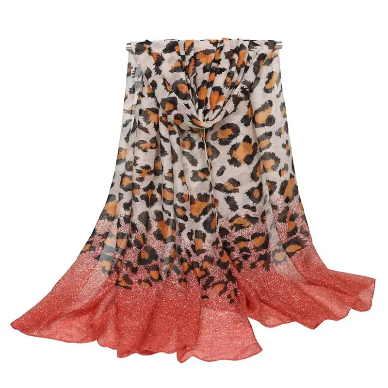 Winter scarf for women price large printed leopard voile scarves with gradient color female new scarf winter promotion
Winter scarf for women price large printed leopard voile scarves with gradient color female new scarf winter promotion