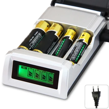 LED Display 4 Ports Batteries Charger Toys Electronics High Quality Universal AAA AA Battery Charger
LED Display 4 Ports Batteries Charger Toys Electronics High Quality Universal AAA AA Battery Charger