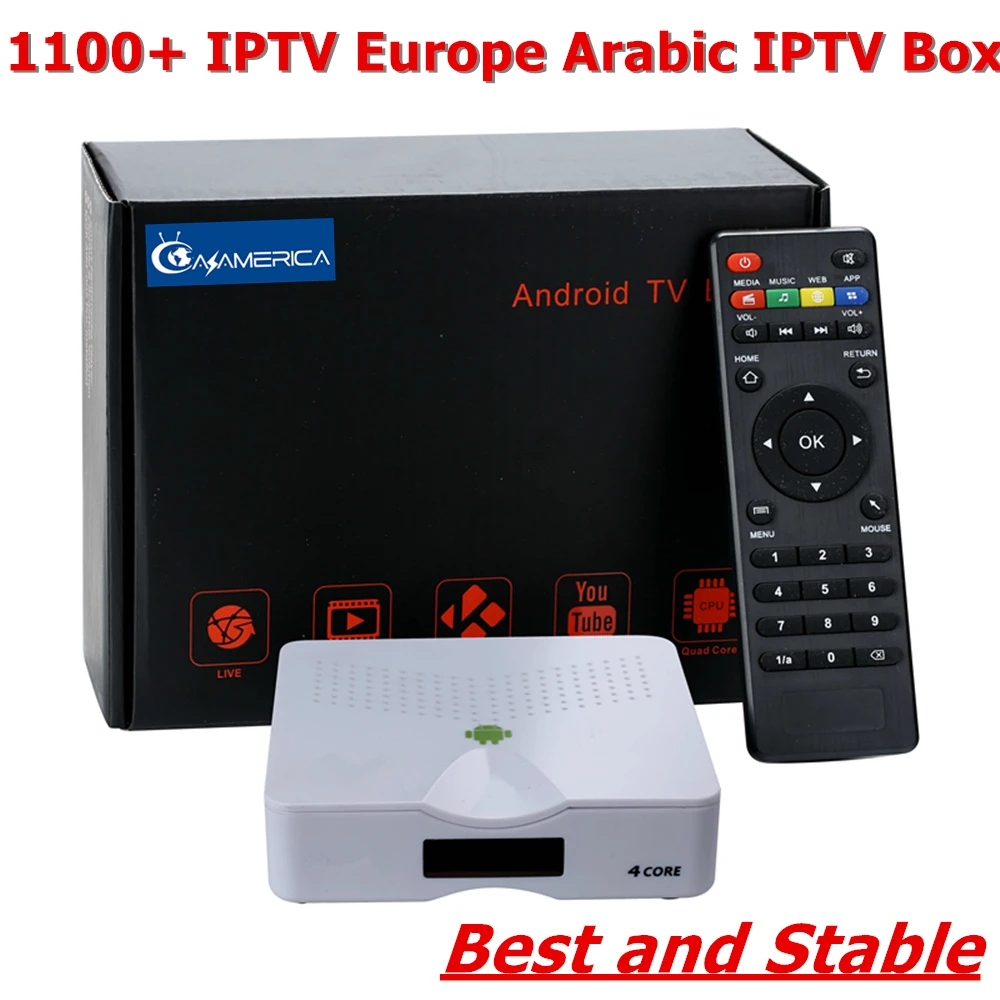 AZamerica MarsTV Arabic IPTV Free TV,Android TV Box with 1200+IPTV Channels Arabic IPTV Box,African /French /Arabic/Turkish
AZamerica MarsTV Arabic IPTV Free TV,Android TV Box with 1200+IPTV Channels Arabic IPTV Box,African /French /Arabic/Turkish