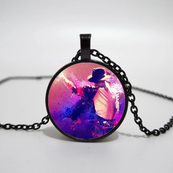 New Punk Glass Pendant Necklace Michael Jackson Necklace DIY Handmade Custom Glass Necklace
New Punk Glass Pendant Necklace Michael Jackson Necklace DIY Handmade Custom Glass Necklace