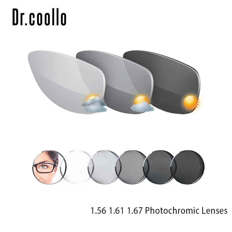 1.56 1.61 1.67 Single Vision Myopia Presbyopia Sunglasses Photochromic Gray Grown Lens Aspheric Prescription Lenses for Eyewear
1.56 1.61 1.67 Single Vision Myopia Presbyopia Sunglasses Photochromic Gray Grown Lens Aspheric Prescription Lenses for Eyewear