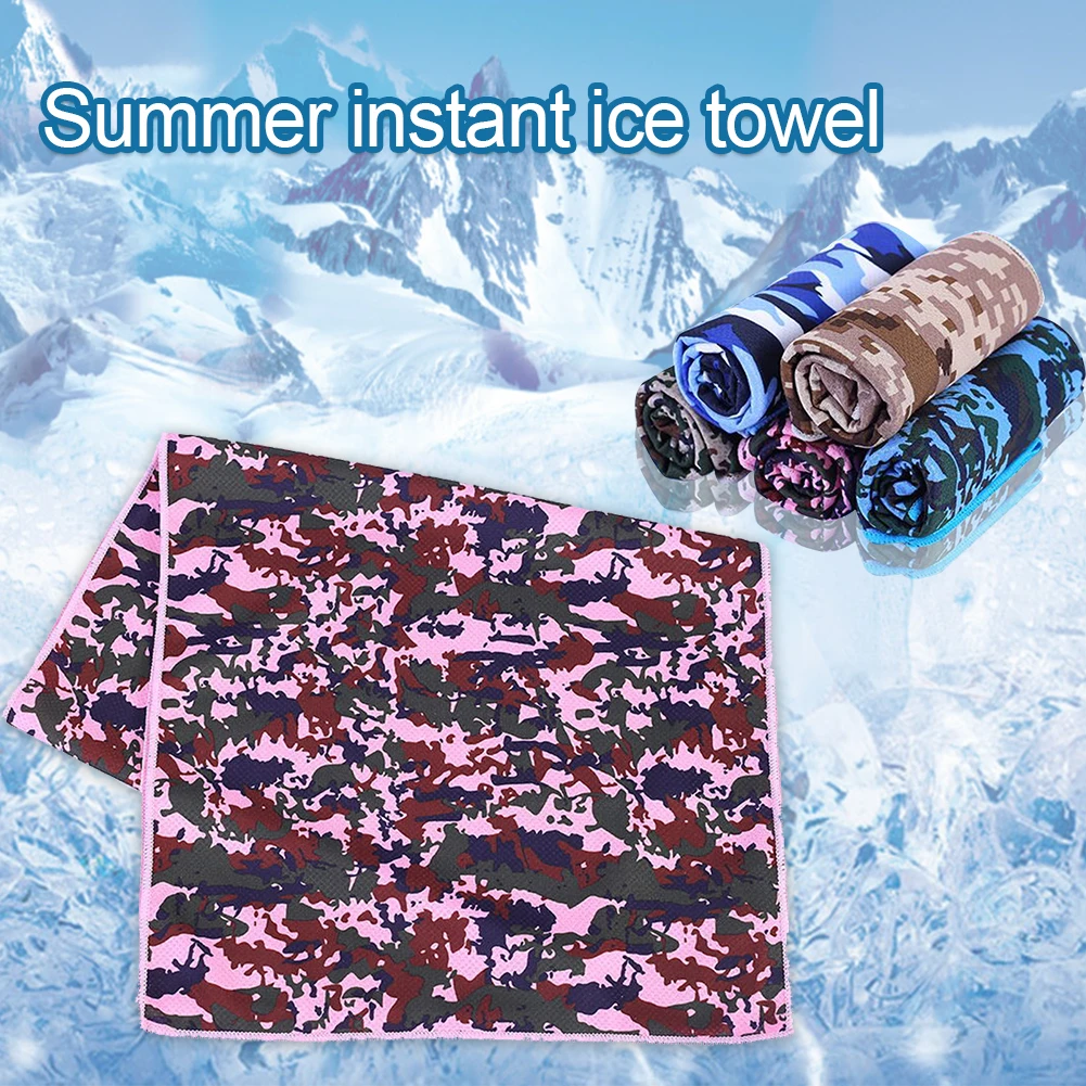 Sweat Absorption Cold Instant Ice Outdoor Sports Yoga Summer Running Jogging Camping Cooling Towel Football Quick Dry Enduring
Sweat Absorption Cold Instant Ice Outdoor Sports Yoga Summer Running Jogging Camping Cooling Towel Football Quick Dry Enduring