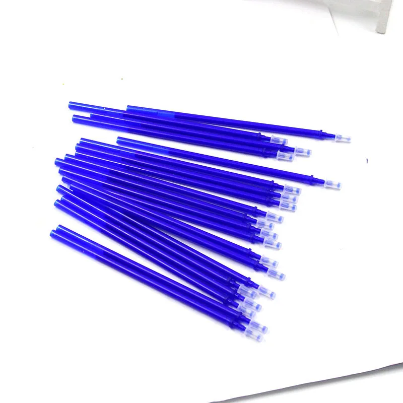 20 sets / set of office neutral pen erasable refill magic pen blue handle 0.5mm black ink blue writing school stationery
20 sets / set of office neutral pen erasable refill magic pen blue handle 0.5mm black ink blue writing school stationery