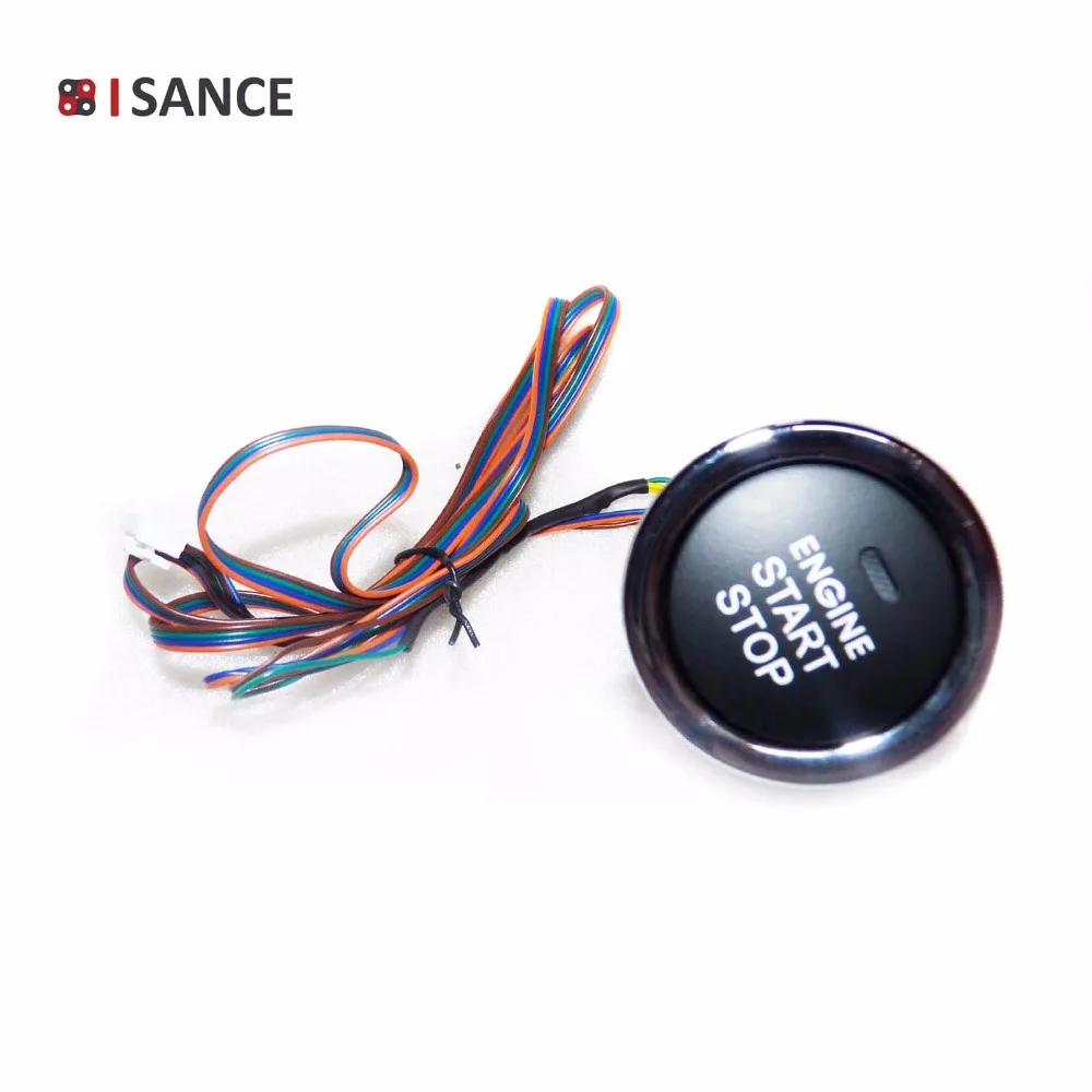 ISANCE Keyless Engine Start Button Switch Wires Universal For Most of Cars Trucks or SUVs ( Red Color after Starting Engine)
ISANCE Keyless Engine Start Button Switch Wires Universal For Most of Cars Trucks or SUVs ( Red Color after Starting Engine)