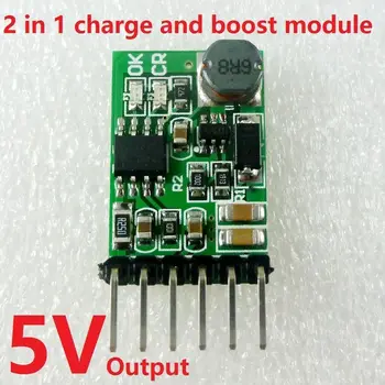 2in1 4.2V Charger & 5V Discharger Board DC DC Converter Step-up Module 18650 UPS
2in1 4.2V Charger & 5V Discharger Board DC DC Converter Step-up Module 18650 UPS