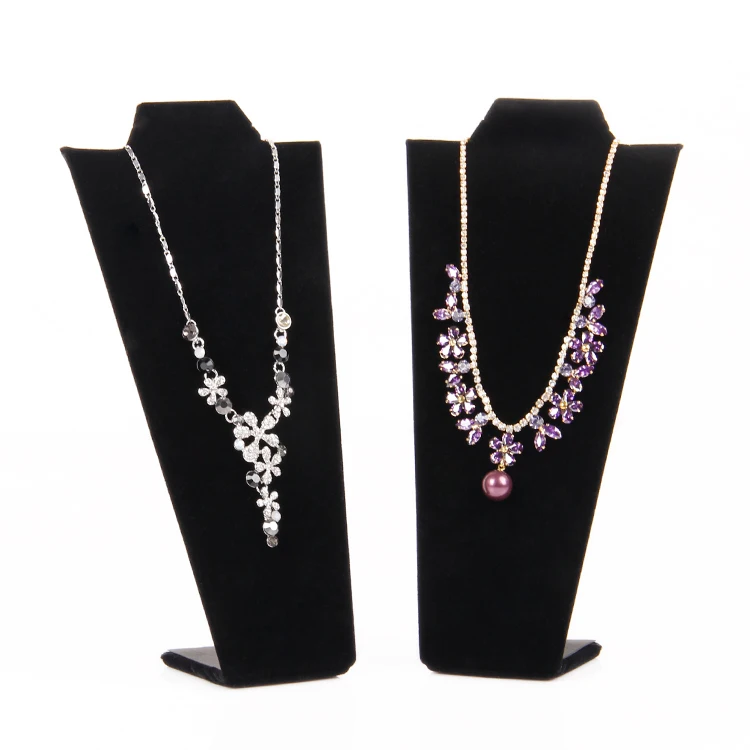 TONVIC 4pcs Black Velvet Fashion Jewelry Display For Necklace Holder Stand Board Bendable Wholesale New Arrival
TONVIC 4pcs Black Velvet Fashion Jewelry Display For Necklace Holder Stand Board Bendable Wholesale New Arrival