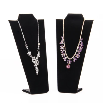 TONVIC 4pcs Black Velvet Fashion Jewelry Display For Necklace Holder Stand Board Bendable Wholesale New Arrival
TONVIC 4pcs Black Velvet Fashion Jewelry Display For Necklace Holder Stand Board Bendable Wholesale New Arrival