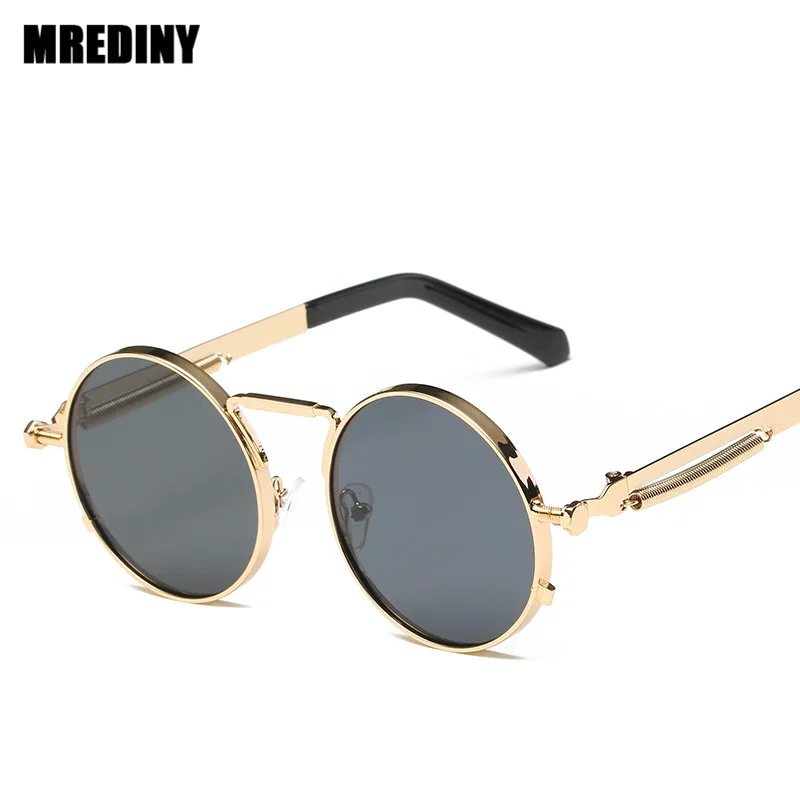 2018 NEW Round Circle Steampunk Sunglasses Men Women Vintage Retro Sunglass Brand Design Mirror Lens Luxury Quality Eyeglasses
2018 NEW Round Circle Steampunk Sunglasses Men Women Vintage Retro Sunglass Brand Design Mirror Lens Luxury Quality Eyeglasses