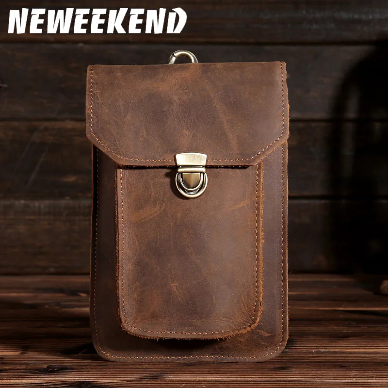 2017 New Mens' Vintage Crazy Horse Genuine Leather Waist Bag Phone Pouch Pocket Travel Fanny Pack Belt Loops Hip Bum Bags B2091
2017 New Mens' Vintage Crazy Horse Genuine Leather Waist Bag Phone Pouch Pocket Travel Fanny Pack Belt Loops Hip Bum Bags B2091