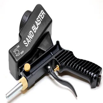 Gravity Feed Portable Pneumatic Abrasive Sand Blaster Gun With Spare Blaster Tip Hand Held Sandblasting Gun Black Color
Gravity Feed Portable Pneumatic Abrasive Sand Blaster Gun With Spare Blaster Tip Hand Held Sandblasting Gun Black Color