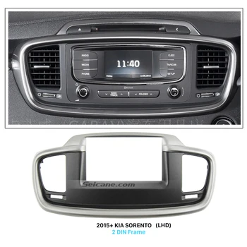 Seicane Black color 2Din Left Hand Car Radio Fascia for 2015+ KIA SORENTO Car Stereo Dash CD DVD Frame Dashboard Panel
Seicane Black color 2Din Left Hand Car Radio Fascia for 2015+ KIA SORENTO Car Stereo Dash CD DVD Frame Dashboard Panel