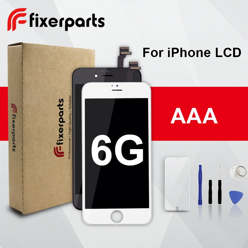 1 шт. класс AAA lcd для iphone 6 дисплей сенсорный экран дигитайзер Замена полная сборка