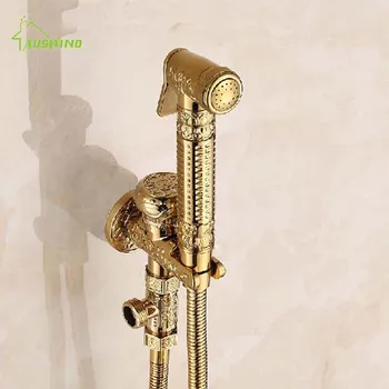 High Quality Europe Antique Pure Copper Wall Mounted Brass Sprayer Tap Bathroom Accessory Set
High Quality Europe Antique Pure Copper Wall Mounted Brass Sprayer Tap Bathroom Accessory Set