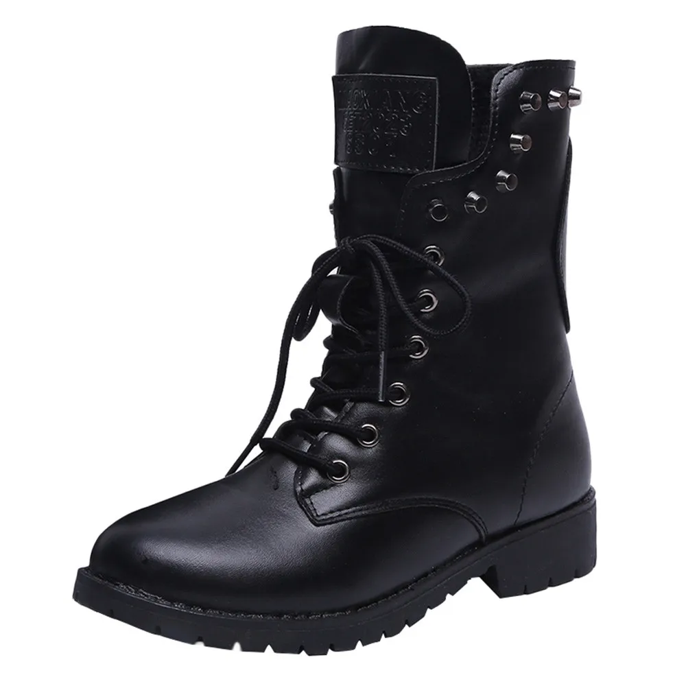 rain boots women high heel winter boots women flat Rivets Shoe Round Toe Lace-UP Strap Square Heel Single Shoe #g10
rain boots women high heel winter boots women flat Rivets Shoe Round Toe Lace-UP Strap Square Heel Single Shoe #g10