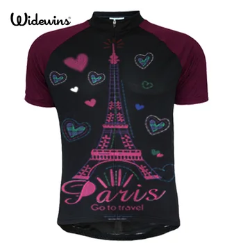 

New paris go to travel Cycling Jersey Bike Bicicleta Jacket Bicycle travel Sports Short Tee Shirt Ropa Ciclismo Clothing 5069