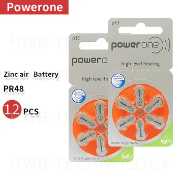 2pack(12pcs )High Quality Genuine PowerOne PR48 P13 A13 S13 zinc air button battery for Hearing aid Free Shipping!
2pack(12pcs )High Quality Genuine PowerOne PR48 P13 A13 S13 zinc air button battery for Hearing aid Free Shipping!