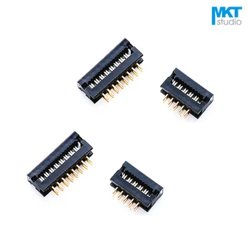 10Pcs Gold Plated Straight Pins FD2.54 2.54mm Pitch Male IDC Cable Transition Header Sample 6P 8P 10P 12P 14P 16P 18P 20P
10Pcs Gold Plated Straight Pins FD2.54 2.54mm Pitch Male IDC Cable Transition Header Sample 6P 8P 10P 12P 14P 16P 18P 20P