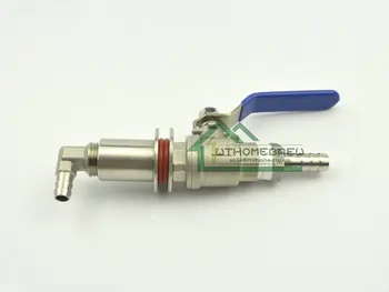 Beer Brew Pipe fitting Weldless Whirlpool Arm Homebrew kettle ball valve kit with 1/2" barb and weldless bulkhead
Beer Brew Pipe fitting Weldless Whirlpool Arm Homebrew kettle ball valve kit with 1/2" barb and weldless bulkhead