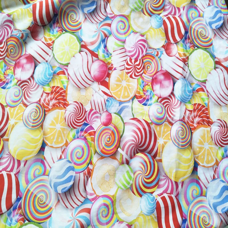 145cm Wide Beautiful Dress Fabric 100% Cotton Fabric Colourful Candy Printed Cotton Dress Fabric DIY Sewing Girl Clothing Skirt
145cm Wide Beautiful Dress Fabric 100% Cotton Fabric Colourful Candy Printed Cotton Dress Fabric DIY Sewing Girl Clothing Skirt
