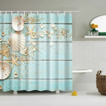 Polyester 3D High-Definition Digital Printing Shower Curtain Waterproof Moisture Proof Mildew Proofshower Curtain With 12 Hooks
Polyester 3D High-Definition Digital Printing Shower Curtain Waterproof Moisture Proof Mildew Proofshower Curtain With 12 Hooks