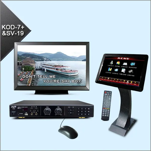 MP3 + G Двойной Экран Жесткий Диск Караоке Система |