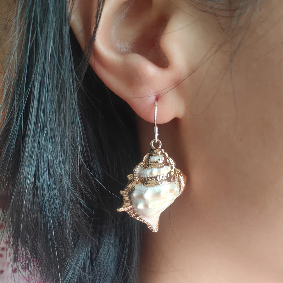 Womens Earrings Vintage conch Dangle Earrings Designer Bohemia Earrings Ethnic Jewelry
Womens Earrings Vintage conch Dangle Earrings Designer Bohemia Earrings Ethnic Jewelry