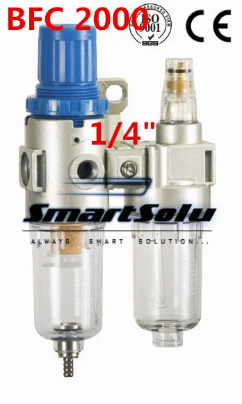 Free Shipping BFC2000 1/4" Air Filter Regulator Combination Lubricator ,FRL Two Union Treatment ,BFR2000 + BL2000
Free Shipping BFC2000 1/4" Air Filter Regulator Combination Lubricator ,FRL Two Union Treatment ,BFR2000 + BL2000