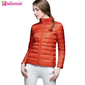 New Winter Stand Collar Women's Ultra Thin Down Jacket 90% White Duck Down Jacket Plus Size Quilted Lightweight Down Coat XXL
New Winter Stand Collar Women's Ultra Thin Down Jacket 90% White Duck Down Jacket Plus Size Quilted Lightweight Down Coat XXL