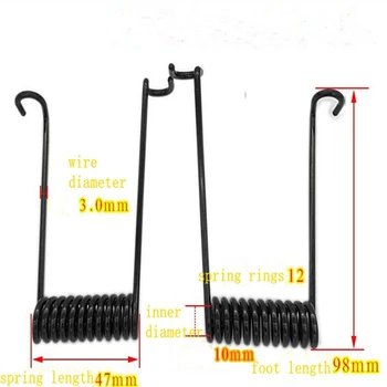 1 pair Beat net spring cage torsion spring left right torsion spring wire diameter 2.0-3.5mm cage spring
1 pair Beat net spring cage torsion spring left right torsion spring wire diameter 2.0-3.5mm cage spring