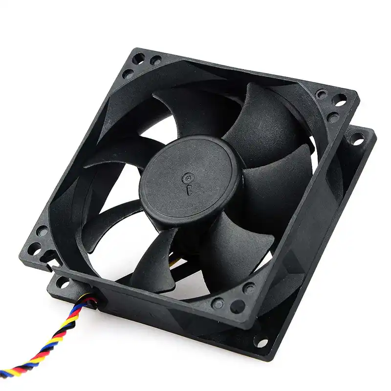 For AVC 8025 80mm x 80mm x 25mm DL08025R12U Hydraulic Bearing PWM Cooler Cooling Fan 12V 0.50A 4Wire 4Pin Connector