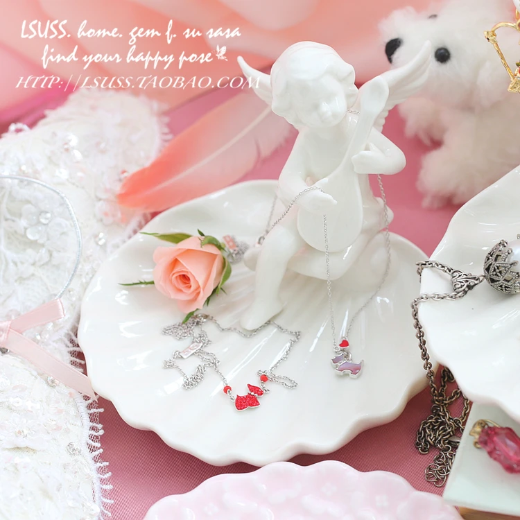 white ceramic angel jewelry Storage Trays figurines home decor crafts room decoration handicraft figurine wedding decoration
white ceramic angel jewelry Storage Trays figurines home decor crafts room decoration handicraft figurine wedding decoration