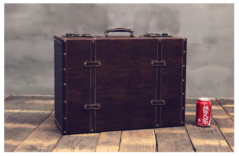 Creative Retro Wooden Suit Box Storage Box Cosmetics Luggage Case Decoration Vintage Bar Photography Props Window Display
Creative Retro Wooden Suit Box Storage Box Cosmetics Luggage Case Decoration Vintage Bar Photography Props Window Display