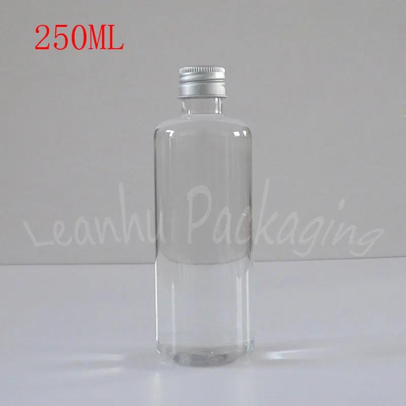250ML Transparent Round Plastic Bottle Aluminum Cap , 250CC Shampoo / Lotion / Toner Sub-bottling , Empty Cosmetic Container
250ML Transparent Round Plastic Bottle Aluminum Cap , 250CC Shampoo / Lotion / Toner Sub-bottling , Empty Cosmetic Container