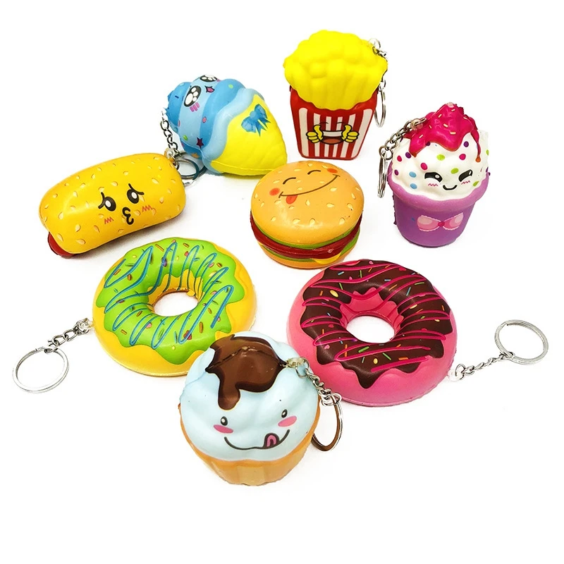 Antistress Squishy Slow Rising Funny Gadgets Kids Stress Relief Cute Squishies PU Keychain New Squeeze Squichies Novelty Toys
Antistress Squishy Slow Rising Funny Gadgets Kids Stress Relief Cute Squishies PU Keychain New Squeeze Squichies Novelty Toys