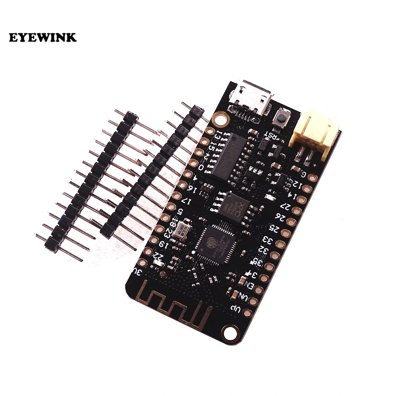 Wifi Bluetooth Development Board Antenna ESP32 ESP-32 REV1 CH340 CH340G MicroPython Micro USB Lithium Battery Interface
Wifi Bluetooth Development Board Antenna ESP32 ESP-32 REV1 CH340 CH340G MicroPython Micro USB Lithium Battery Interface