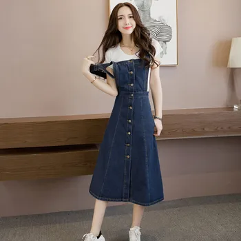 JUJULAND Ladies suspender skirt up High-waisted denim skirt European style Sashes and Button vintage fashion skirts good quality
JUJULAND Ladies suspender skirt up High-waisted denim skirt European style Sashes and Button vintage fashion skirts good quality