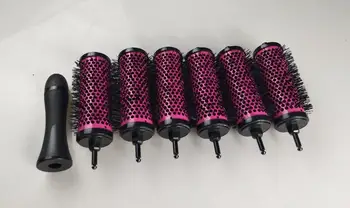D-tach Ceramic Round Hair Brush with Detachable Handle Brush Set Six Changeable Heads GIC-HB586 (46mm) Free Shipping
D-tach Ceramic Round Hair Brush with Detachable Handle Brush Set Six Changeable Heads GIC-HB586 (46mm) Free Shipping