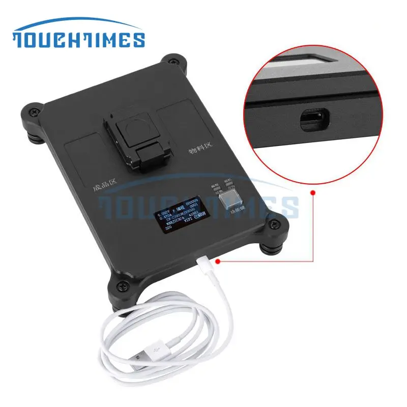 Hard Disk Test Stand NVME Error Repair Machine NAND Flash Programmer Expansion HDD Repair Instrument for iPhone 6S-7
Hard Disk Test Stand NVME Error Repair Machine NAND Flash Programmer Expansion HDD Repair Instrument for iPhone 6S-7