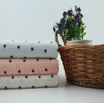 mylb Natural 100% Cotton double Gauze Soft Fabric 135 cm width baby blanket sewing fabric
mylb Natural 100% Cotton double Gauze Soft Fabric 135 cm width baby blanket sewing fabric