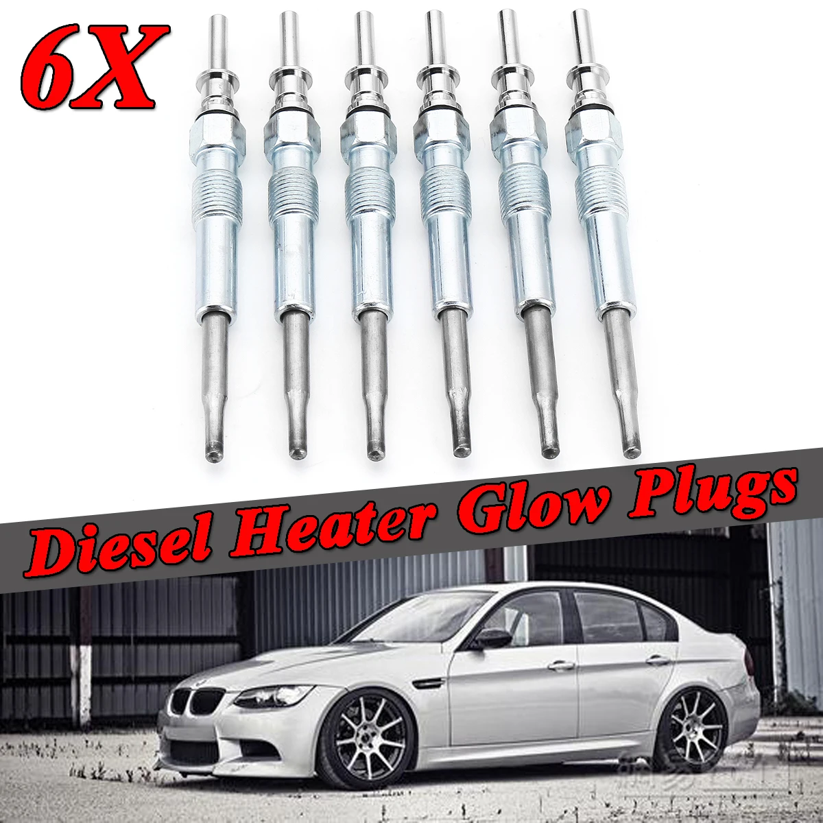 6x Metal For Diesel Heater Glow Plugs Heater Plug For BMW 3 5 6 7 Series X3 X5 X6 30 d 35 35d Spark Plugs & Glow Plugs
6x Metal For Diesel Heater Glow Plugs Heater Plug For BMW 3 5 6 7 Series X3 X5 X6 30 d 35 35d Spark Plugs & Glow Plugs