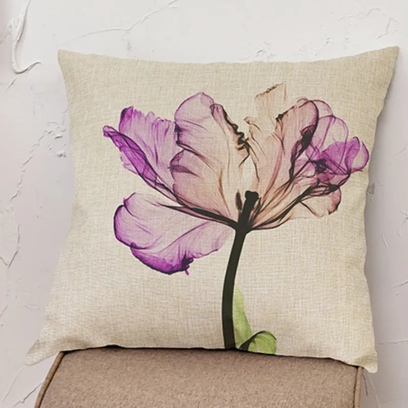 Watercolor Painting Flowers Home Decorative Sofa Cushion Tulip Lily Poeny Dreamy Cotton Linen Throw Pillow For Car Seat 45x45cm
Watercolor Painting Flowers Home Decorative Sofa Cushion Tulip Lily Poeny Dreamy Cotton Linen Throw Pillow For Car Seat 45x45cm