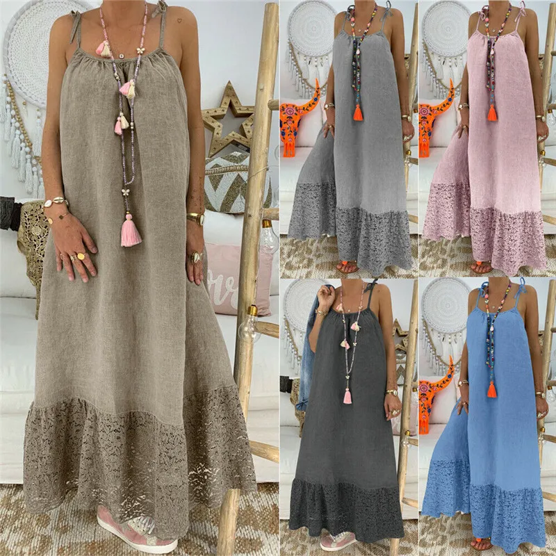 HIRIGIN Women Peasant Ethnic Boho Cotton Linen Long Sleeve Maxi Dress Lady Gypsy Beach Loose Shirt Dresses
HIRIGIN Women Peasant Ethnic Boho Cotton Linen Long Sleeve Maxi Dress Lady Gypsy Beach Loose Shirt Dresses