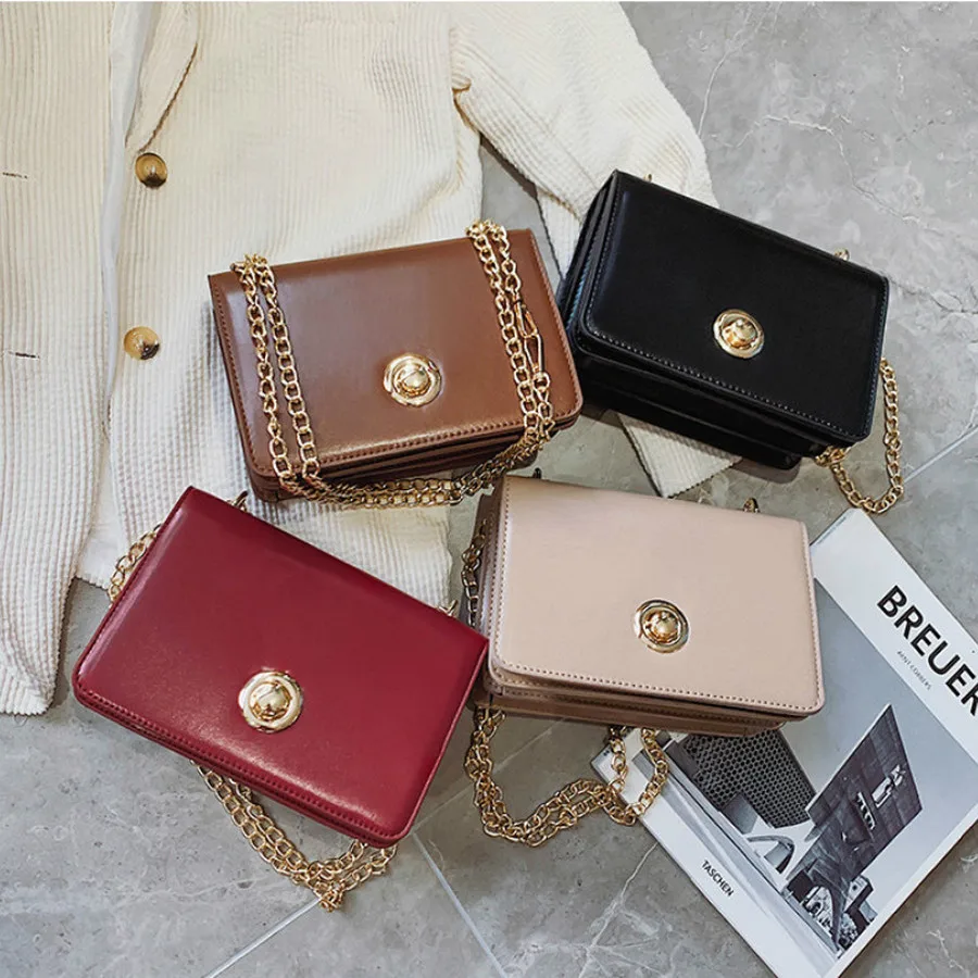 2019 Fashion New High Quality Ladies Chain Shoulder Bag Simple Lock PU Small Square Bag Ladies Party Shopping Messenger Bags
2019 Fashion New High Quality Ladies Chain Shoulder Bag Simple Lock PU Small Square Bag Ladies Party Shopping Messenger Bags