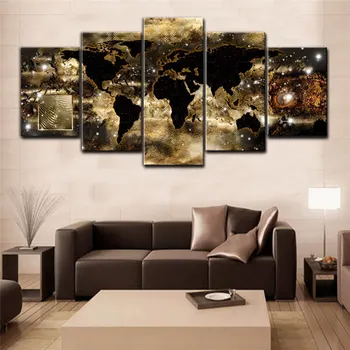 HD Posters and Prints for Living Room Wall Art 5 Pieces World Map Canvas Painting Modular Pictures for Living Room Home Decor
HD Posters and Prints for Living Room Wall Art 5 Pieces World Map Canvas Painting Modular Pictures for Living Room Home Decor